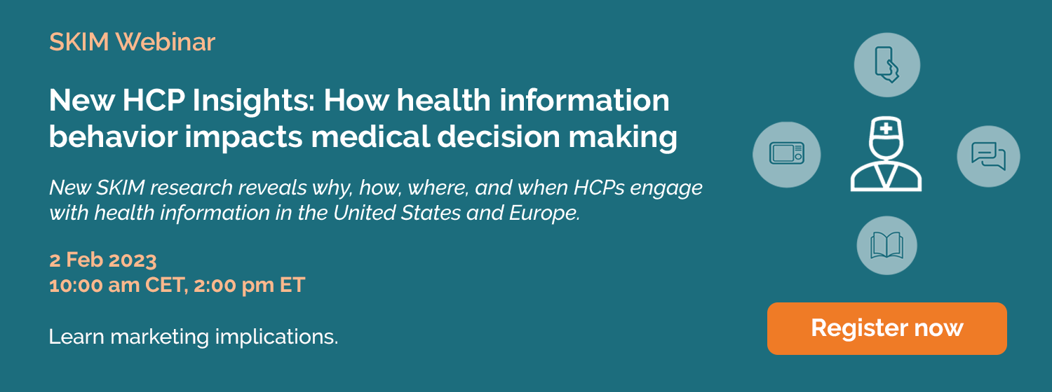 New HCP Insights: How health information behavior impacts medical decision making