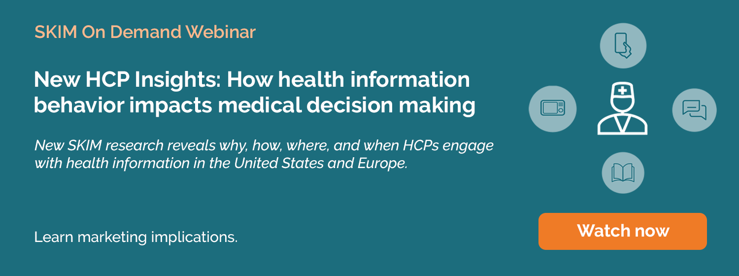 New HCP Insights: How health information behavior impacts medical decision making