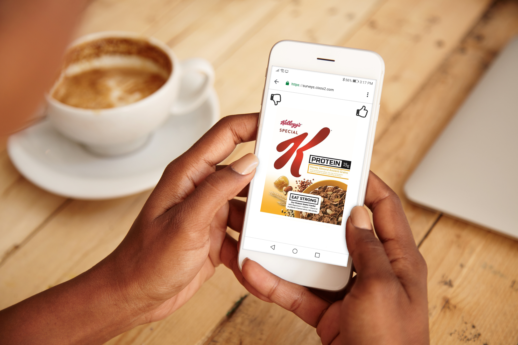 SKIM Unspoken for claims testing blends implicit research techniques with an engaging mobile interface